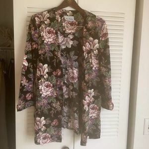 Vintage Floral Blazer